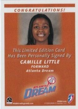 2008 Rittenhouse WNBA - Autographs #NNO Camille Little Back