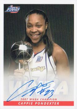 2008 Rittenhouse WNBA - Autographs #NNO Cappie Pondexter Front