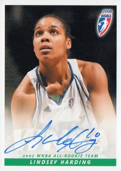 2008 Rittenhouse WNBA - Autographs #NNO Lindsey Harding Front