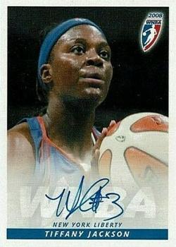 2008 Rittenhouse WNBA - Autographs #NNO Tiffany Jackson Front