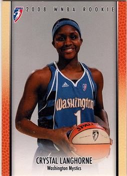 2008 Rittenhouse WNBA - Rookies #R6 Crystal Langhorne Front