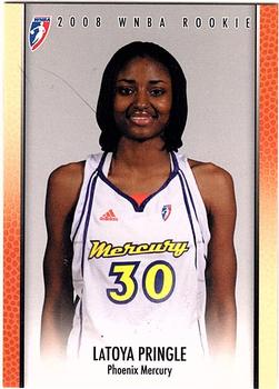 2008 Rittenhouse WNBA - Rookies #R13 LaToya Pringle Front