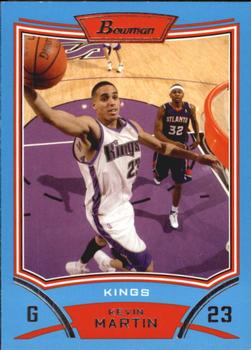 2008-09 Bowman - Blue #73 Kevin Martin Front