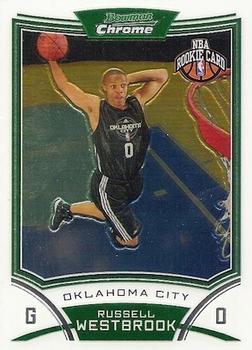 2008-09 Bowman - Chrome #114 Russell Westbrook Front