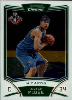 2008-09 Bowman - Chrome #127 JaVale McGee Front
