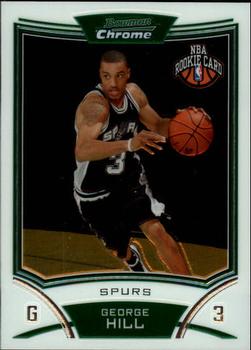 2008-09 Bowman - Chrome #134 George Hill Front