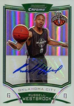 2008-09 Bowman - Chrome #154 Russell Westbrook Front