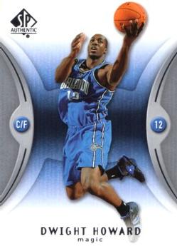 2006-07 SP Authentic #62 Dwight Howard Front
