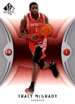 2006-07 SP Authentic #28 Tracy McGrady Front