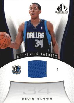 2006-07 SP Game Used #117 Devin Harris Front