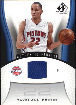 2006-07 SP Game Used #124 Tayshaun Prince Front