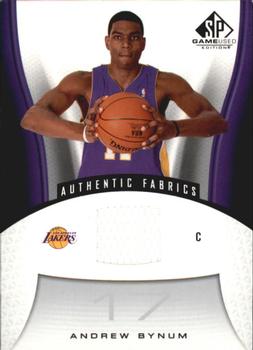 2006-07 SP Game Used #143 Andrew Bynum Front