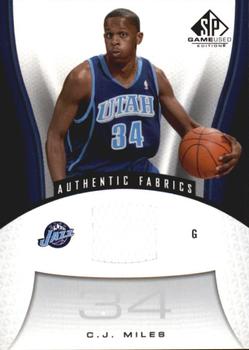 2006-07 SP Game Used #196 C.J. Miles Front