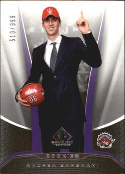 2006-07 SP Game Used #201 Andrea Bargnani Front