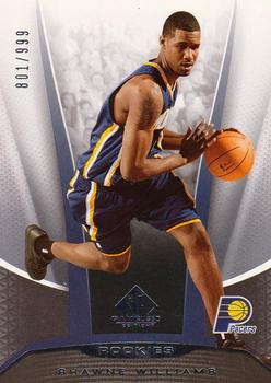 2006-07 SP Game Used #217 Shawne Williams Front