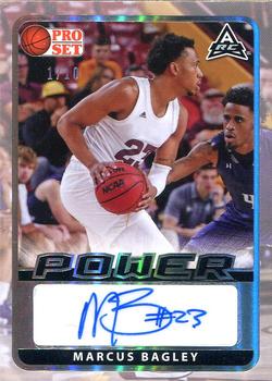 2021-22 Pro Set Power - Silver #BA-MB1 Marcus Bagley Front