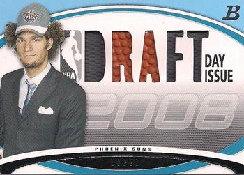 2008-09 Bowman - Draft Day Issue Relics Combos Blue #DDIC-RL Robin Lopez Front