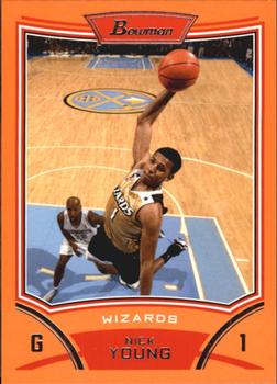 2008-09 Bowman - Orange #61 Nick Young Front