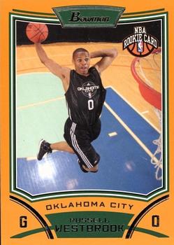2008-09 Bowman - Orange #114 Russell Westbrook Front