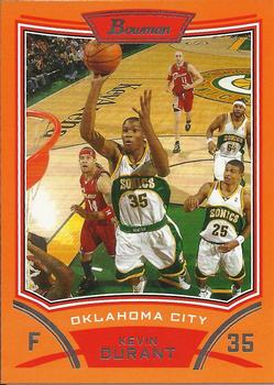2008-09 Bowman - Orange #69 Kevin Durant Front