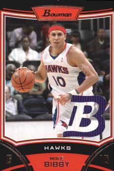 2008-09 Bowman - Relics #BRMB Mike Bibby  Front