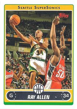 2006-07 Topps #34 Ray Allen Front