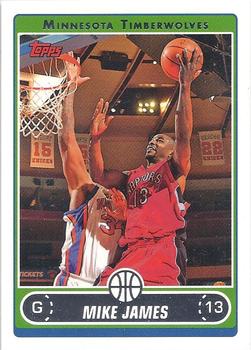 2006-07 Topps #102 Mike James Front