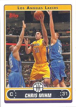 2006-07 Topps #114 Chris Mihm Front