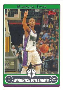 2006-07 Topps #148 Maurice Williams Front