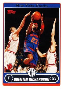 2006-07 Topps #153 Quentin Richardson Front