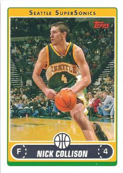 2006-07 Topps #186 Nick Collison Front