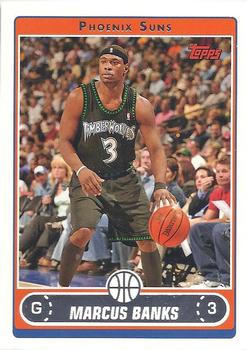 2006-07 Topps #211 Marcus Banks Front