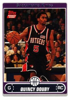 2006-07 Topps #247 Quincy Douby  Front