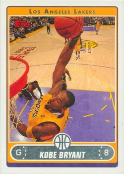 2006-07 Topps #8 Kobe Bryant Front