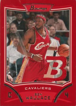 2008-09 Bowman - Relics Red #BRBW Ben Wallace  Front