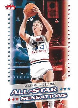2008-09 Fleer - All-Star Sensations #AS-14 Larry Bird Front