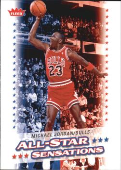 2008-09 Fleer - All-Star Sensations #AS-17 Michael Jordan  Front