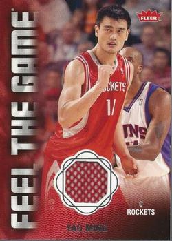 2008-09 Fleer - Feel the Game #FG-YM Yao Ming Front
