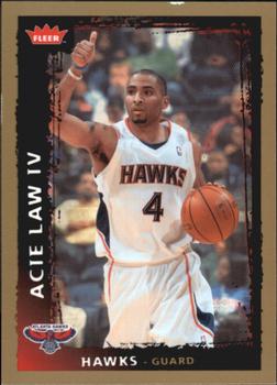 2008-09 Fleer - Glossy #55 Acie Law IV Front