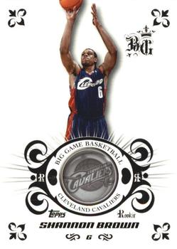 2006-07 Topps Big Game #90 Shannon Brown Front