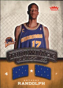 2008-09 Fleer - NBA Throwback Classics #NBA-AR Anthony Randolph Front