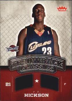 2008-09 Fleer - NBA Throwback Classics #NBA-JH J.J. Hickson Front