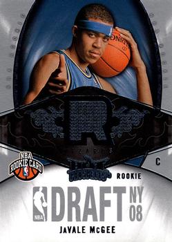 2008-09 Fleer Hot Prospects - Blue #122 JaVale McGee Front