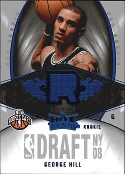 2008-09 Fleer Hot Prospects - Blue #127 George Hill Front