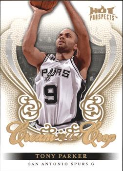 2008-09 Fleer Hot Prospects - Cream of the Crop #CC-6 Tony Parker Front