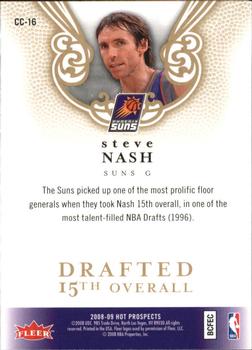 2008-09 Fleer Hot Prospects - Cream of the Crop #CC-16 Steve Nash Back