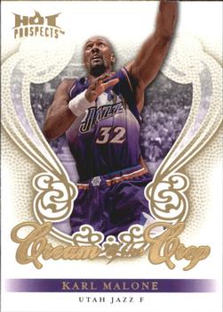 2008-09 Fleer Hot Prospects - Cream of the Crop #CC-25 Karl Malone Front