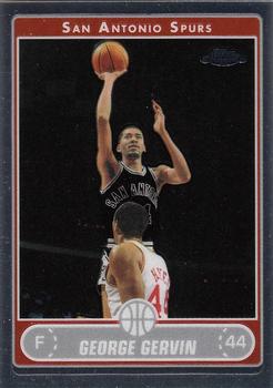 2006-07 Topps Chrome #159 George Gervin Front