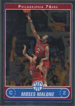 2006-07 Topps Chrome #160 Moses Malone Front