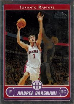 2006-07 Topps Chrome #180 Andrea Bargnani Front
